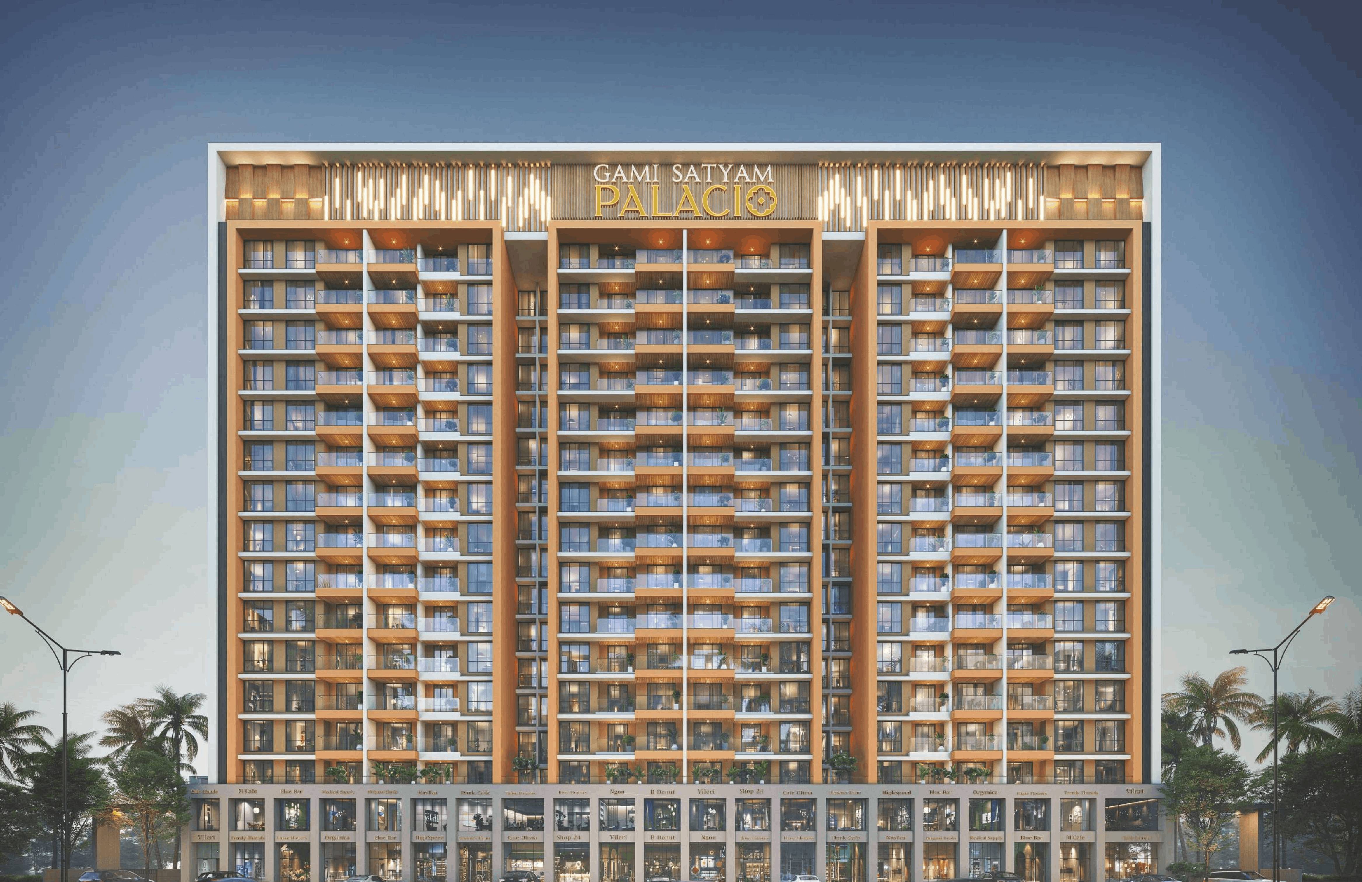 Gami Satyam Palacio Kharghar Elevation